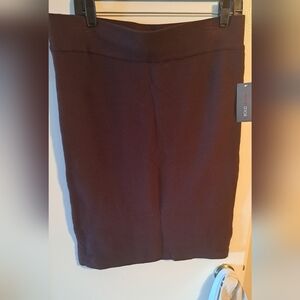 Nwt BOLD elements Burgundy Pencil Skirt